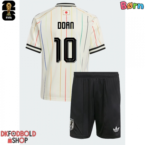 Japan Ritsu Doan #10 Udebanesæt Børn VM 2026 Kort ærmer (+ korte bukser)